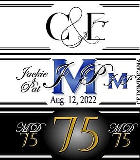 Corporate logos are created with ease because CF has it's own graphics department and does not use third party printers. Custom cigar bands designed with logos for Los Angeles area corporate events